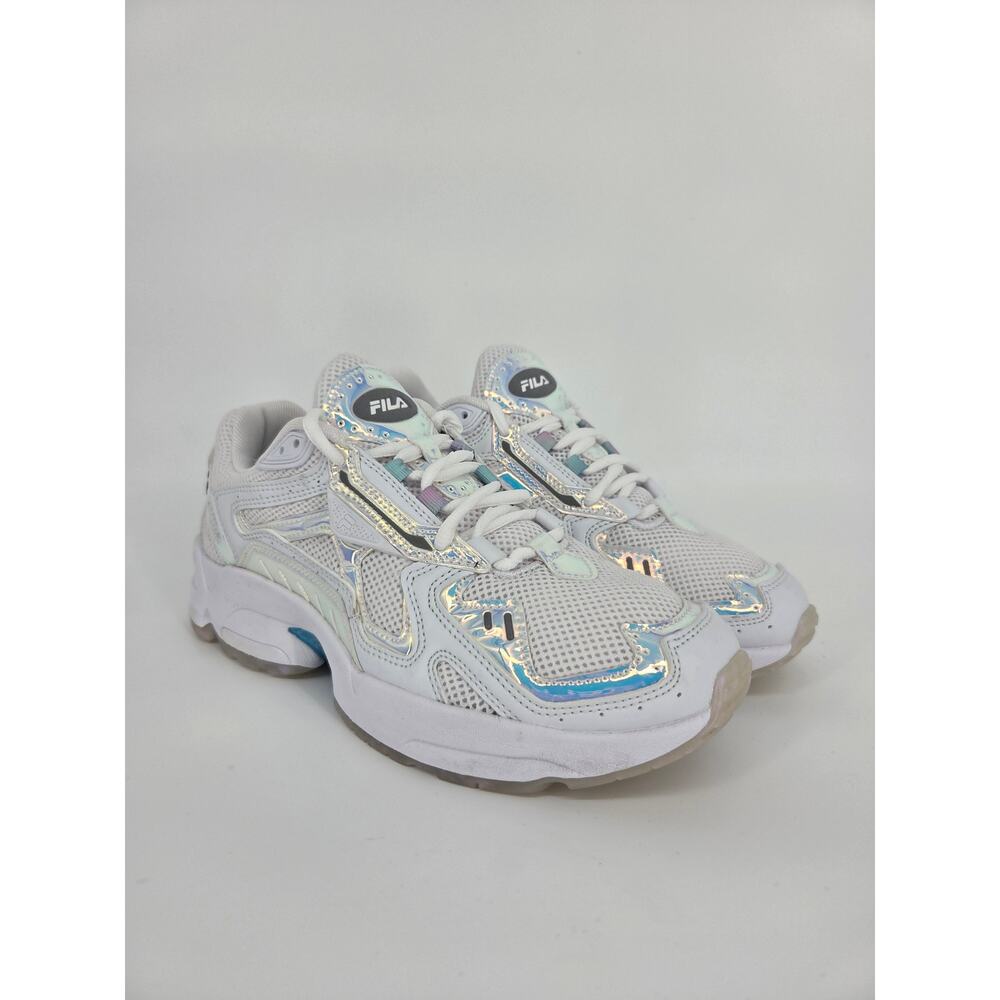 FILA Archive RJV IRI NEW Women's 9 White Iridescent Holographic Athletic Sneaker